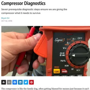 Screenshot of Bryan Orr's article in Contracting Business